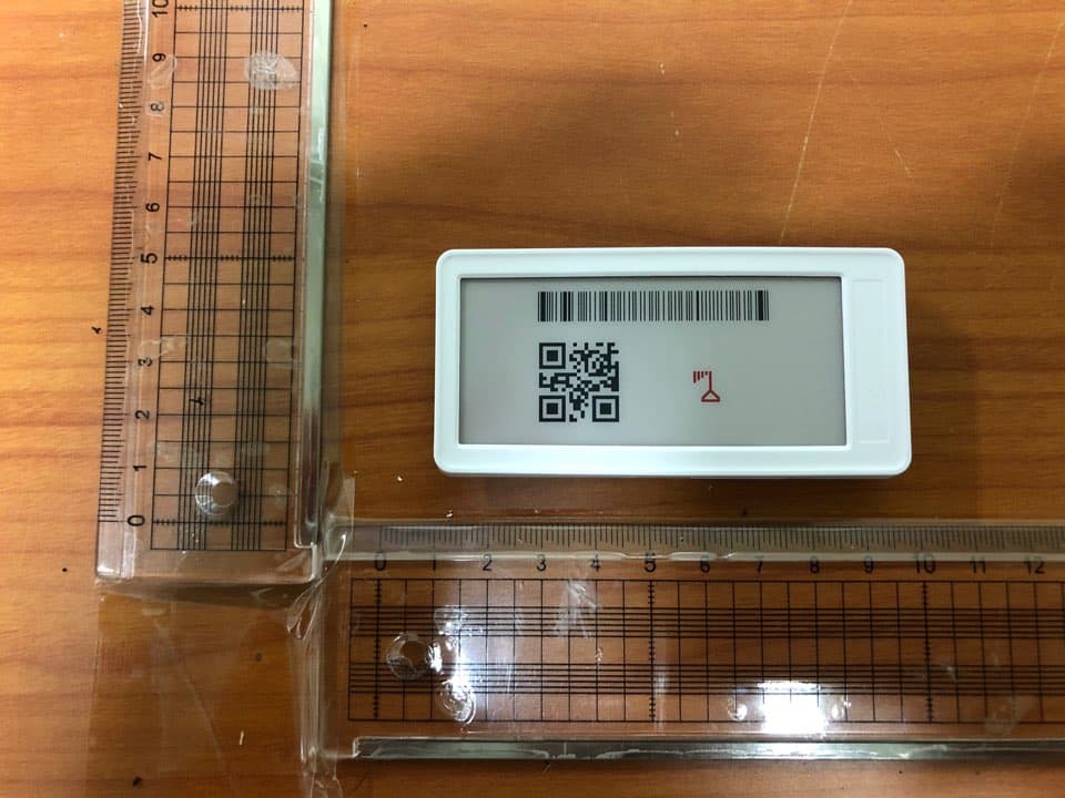Electronic Shelf Label - FCC ID 2AU8YREBE-TZ29K - ATECAP Co., LTD. (2)
