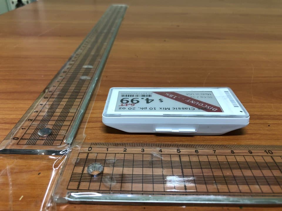 Electronic Shelf Label - FCC ID 2AU8YREBE-TZ29L - ATECAP Co., LTD. (4)
