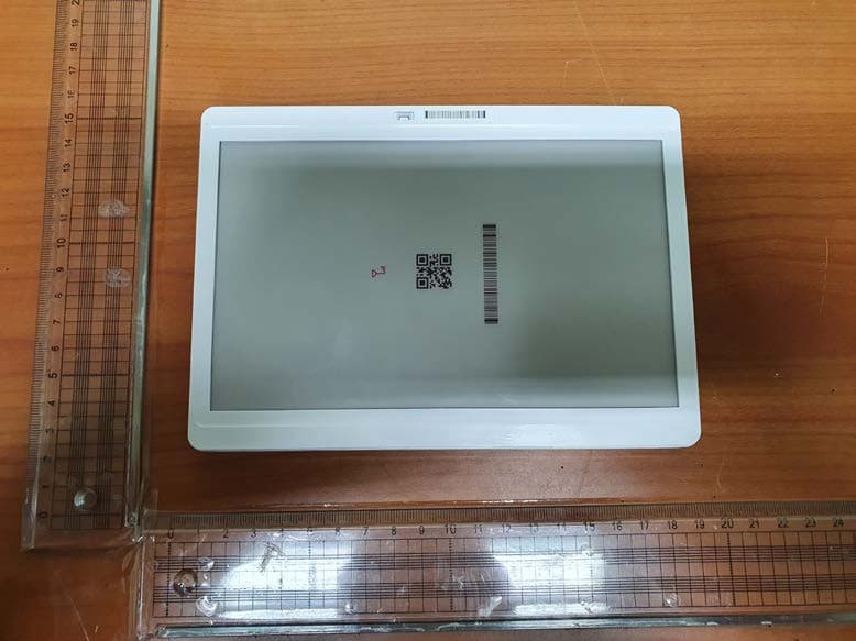 Electronic Shelf Label - FCC ID 2AU8YREBE-TZ75L - ATECAP Co., LTD. (5)