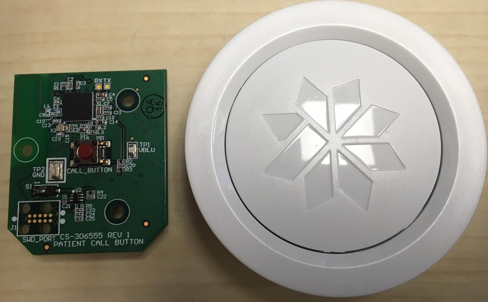 Bluetooth Patient Call Button - FCC ID 2AUA2CS-CB-BLU - Allergan