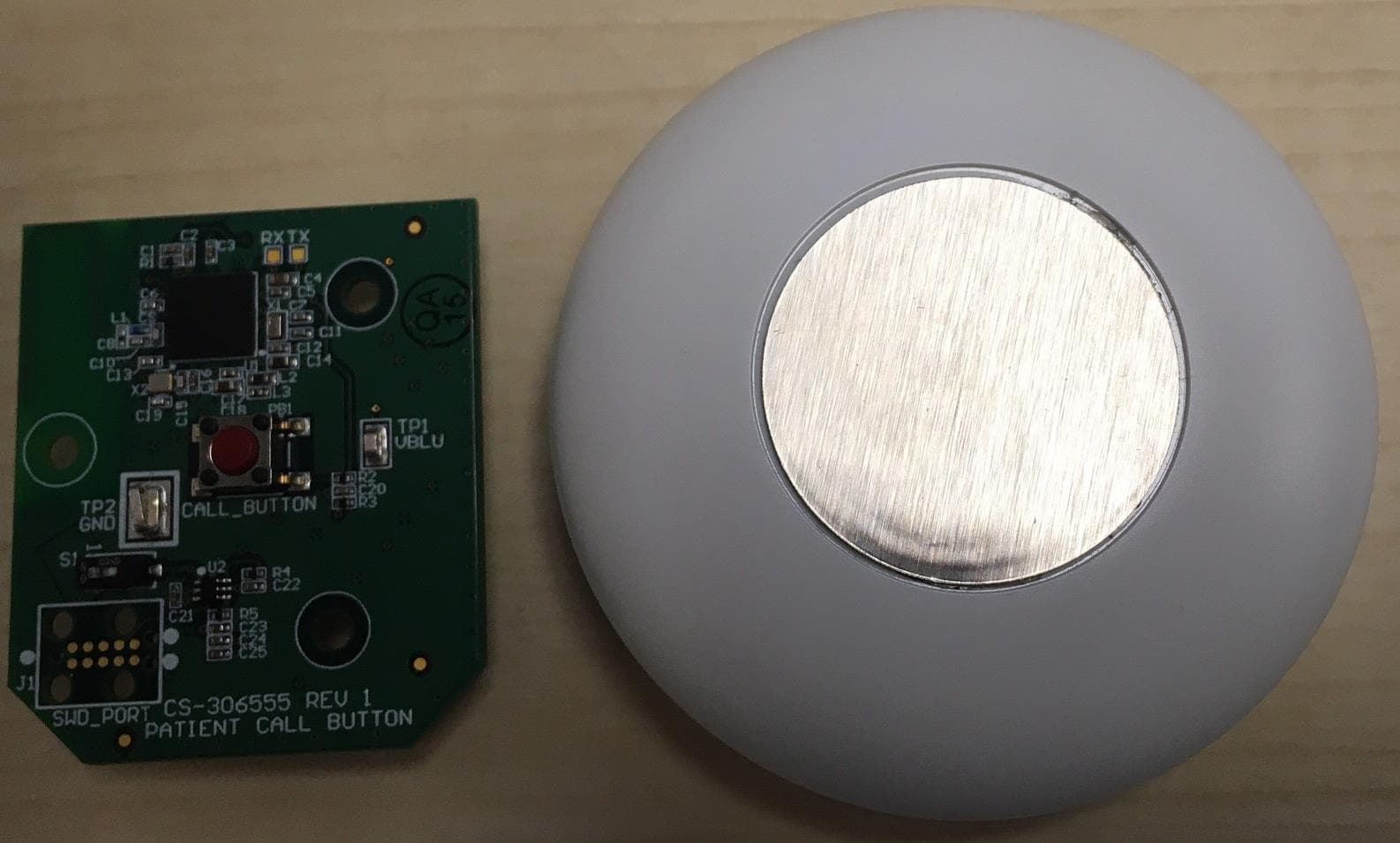 Bluetooth Patient Call Button - FCC ID 2AUA2CS-CB-BLU - Allergan (2)