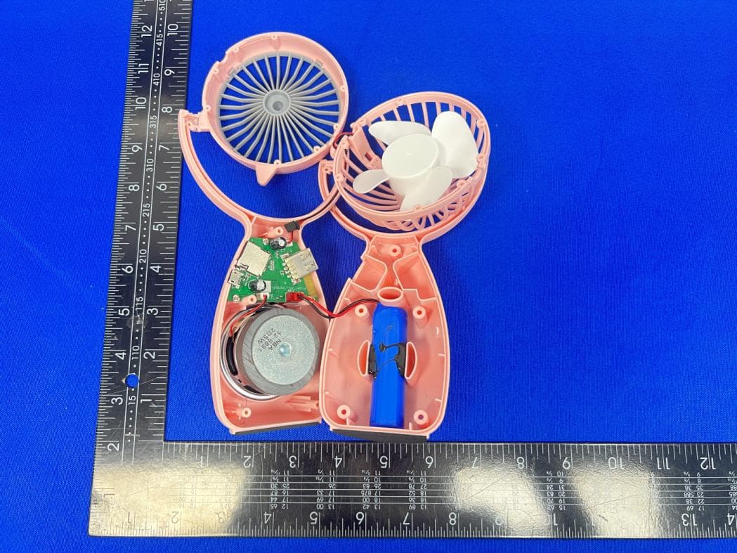 Portable fan with wireless speaker - FCC ID 2AUIF-NV-08678 - Max Sales Group (4)