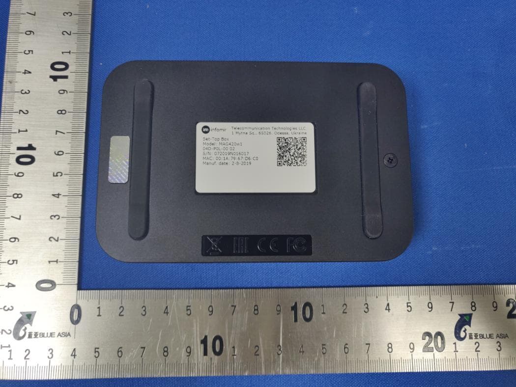 IPTV Set-top box - FCC ID 2AUIR-IM010AXXX1 - TELECOMMUNICATION TECHNOLOGIES, LLC (2)