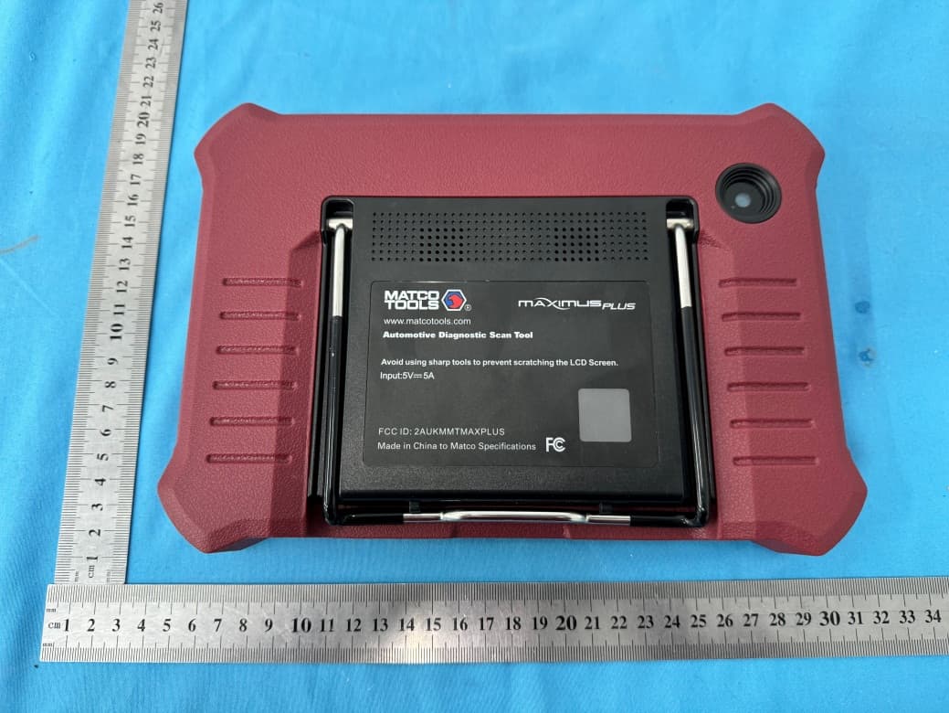Automotive Diagnostic Scan Tool - FCC ID 2AUKMMTMAXPLUS - Matco Tools (2)