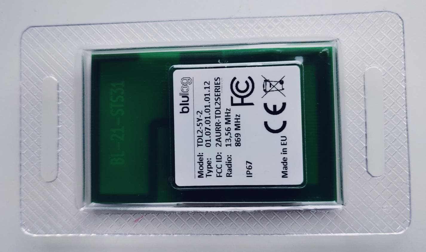 RF Data Logger - FCC ID 2AURR-TDL2SERIES - Blulog Sp. z o.o.