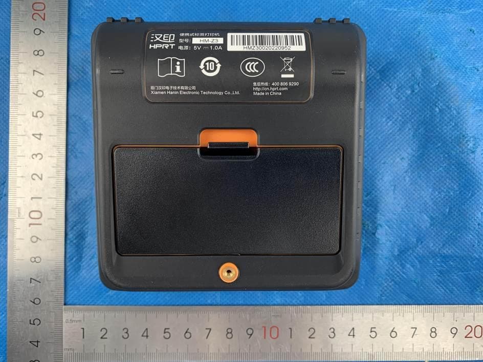 Portable Thermal Printer - FCC ID 2AUTE-HM-Z3 - Xiamen Hanin Electronic Technology Co.,Ltd. (2)