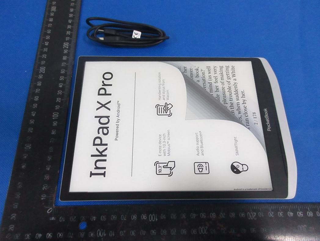 InkPad X Pro with Bluetooth and WiFi - FCC ID 2AUVWPB1040D - Pocketbook International SA. (2)