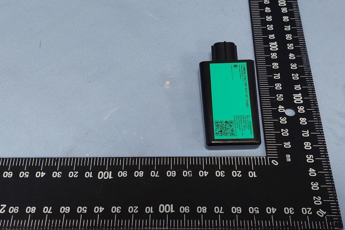 COMMUN.CONT.UNIT ASSY(BT Dongle) - FCC ID 2AUXK-Y08UA01 - CHAO LONG MOTOR PARTS CORP. (3)