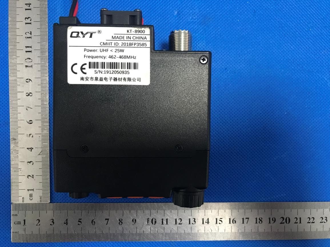 Mobile Radio - FCC ID 2AV62KT-8900 - QYT Electronics Co., Ltd. (2)