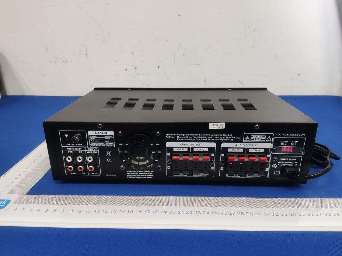 audio amplifier - FCC ID 2AV7N-MAMP5 - GUANGZHOU RANTION TECHNOLOGY CO., LTD. (2)