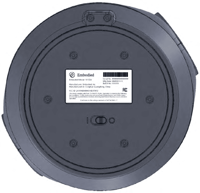 Embodied Moxie V2 - FCC ID 2AV9NEMBMOXIEVTWO - Embodied, Inc.