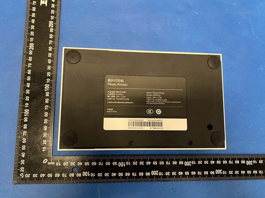 Photo Printer - FCC ID 2AVGR-DHP511 - SHENZHEN JINGWEIXIAN TECHNOLOGY CO.,LTD