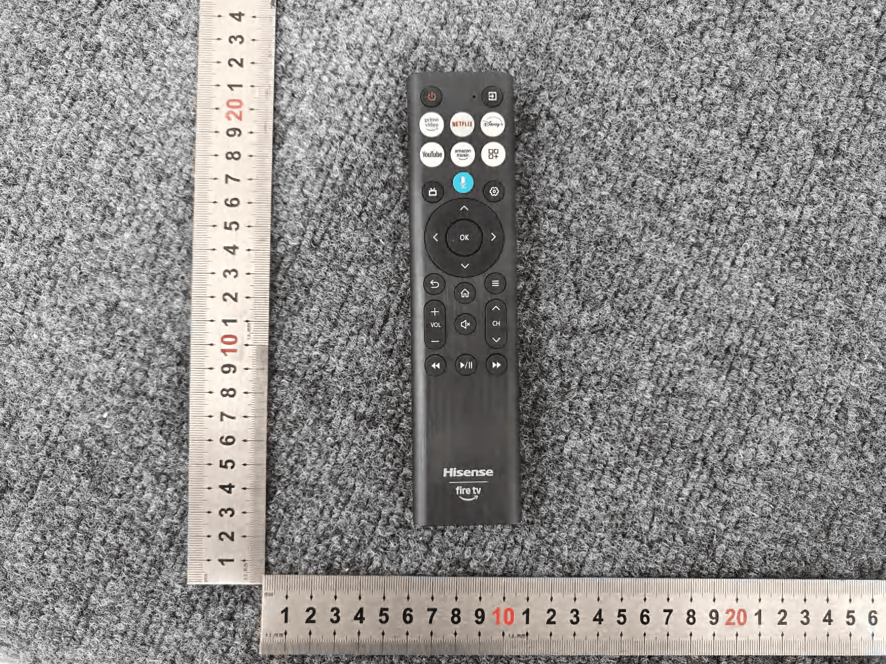 Bluetooth remote control with BLE - FCC ID 2AVIGBR0037 - Hisense Visual Technology Co., Ltd. (2)