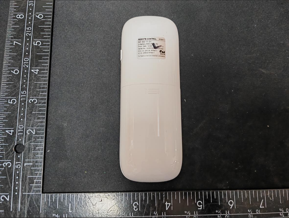 REMOTE CONTROL - FCC ID 2AVJ8-RF6411 - DewertOkin Technology Group Co., Ltd.