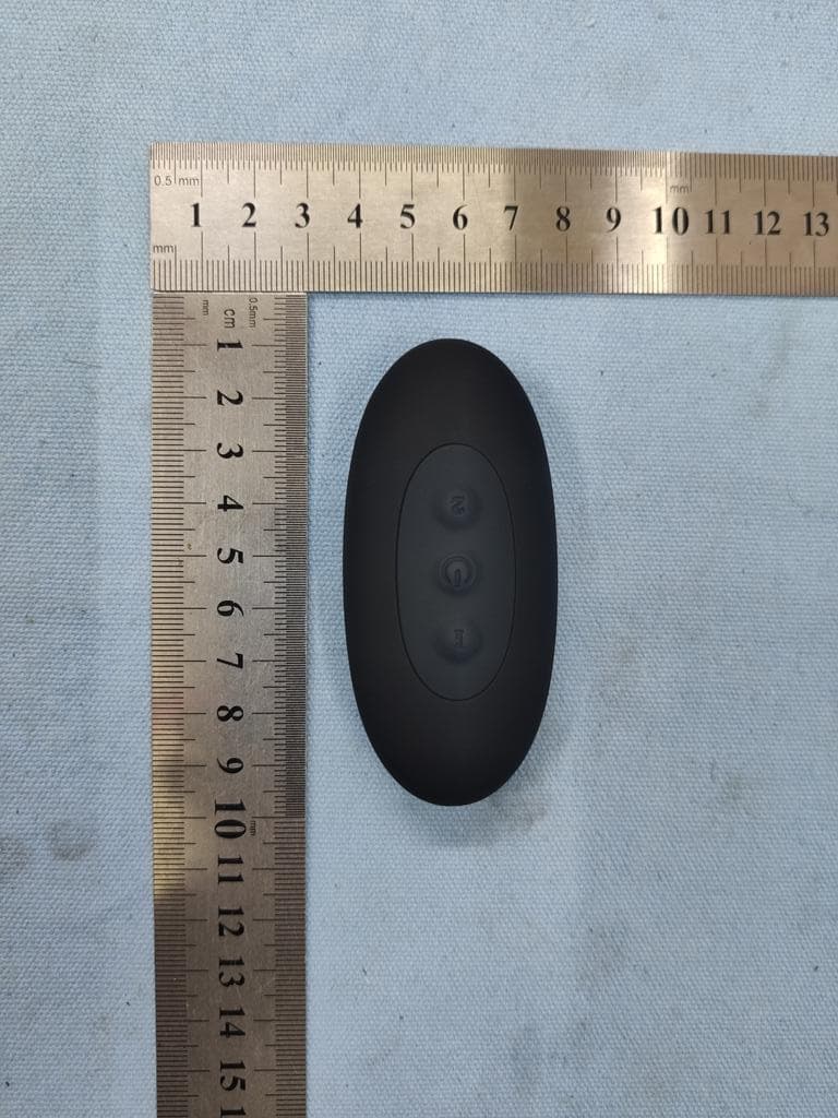 KINK-DUAL-FLEX REMOTE VIBRATOR W/REMOTE-SILICONE/ABS BLACK INNER QTY 6 - FCC ID 2AVJ9-I-MX-2406-50 - Doc Johnson Enterprises (2)