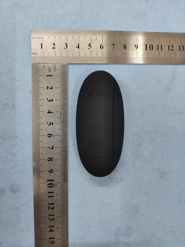 KINK-DUAL-FLEX REMOTE VIBRATOR W/REMOTE-SILICONE/ABS BLACK INNER QTY 6 - FCC ID 2AVJ9-I-MX-2406-50 - Doc Johnson Enterprises