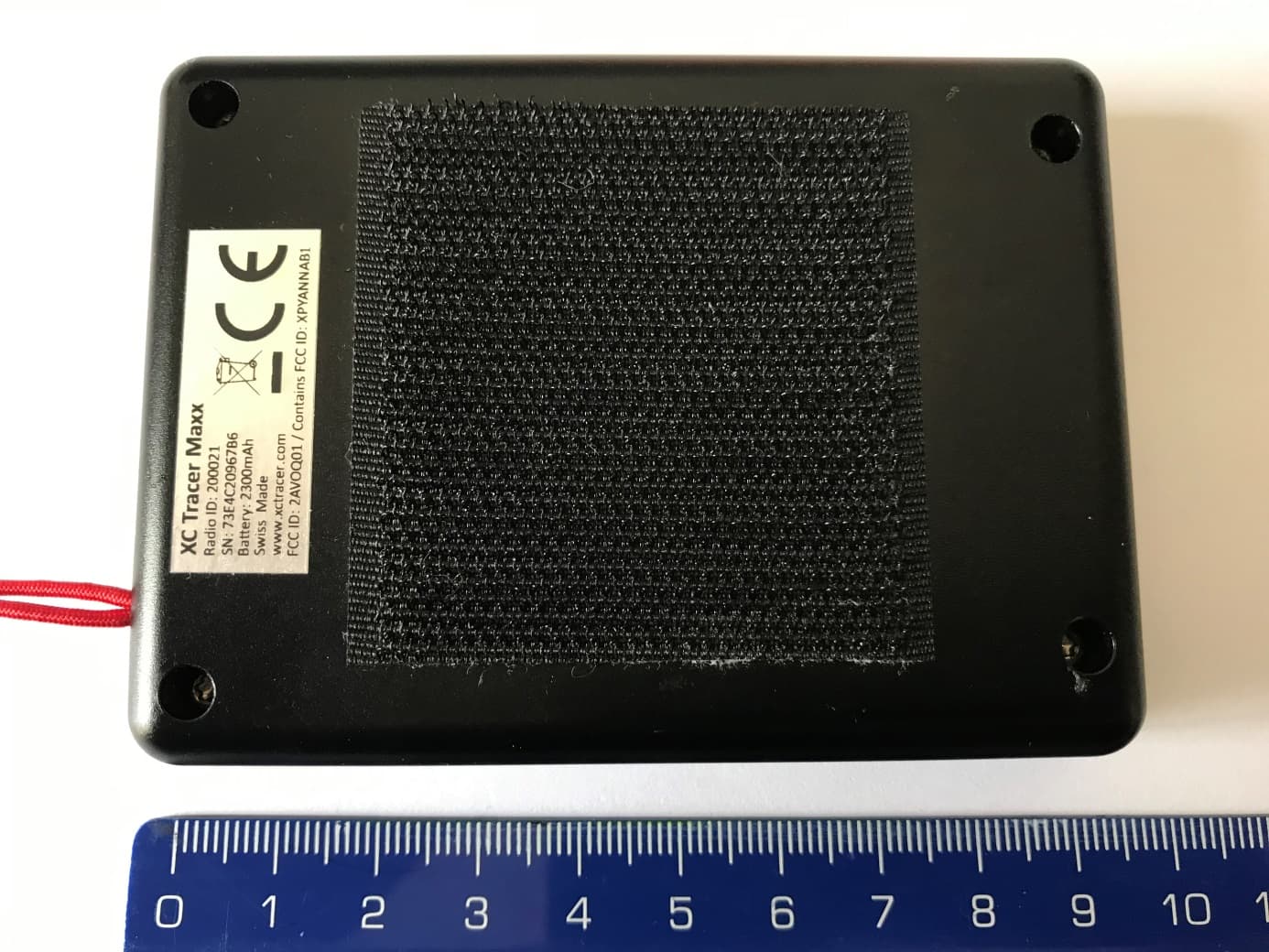 Flight Instrument For Paragliding / Hang Gliding - FCC ID 2AVOQ01 - XC Tracer GmbH