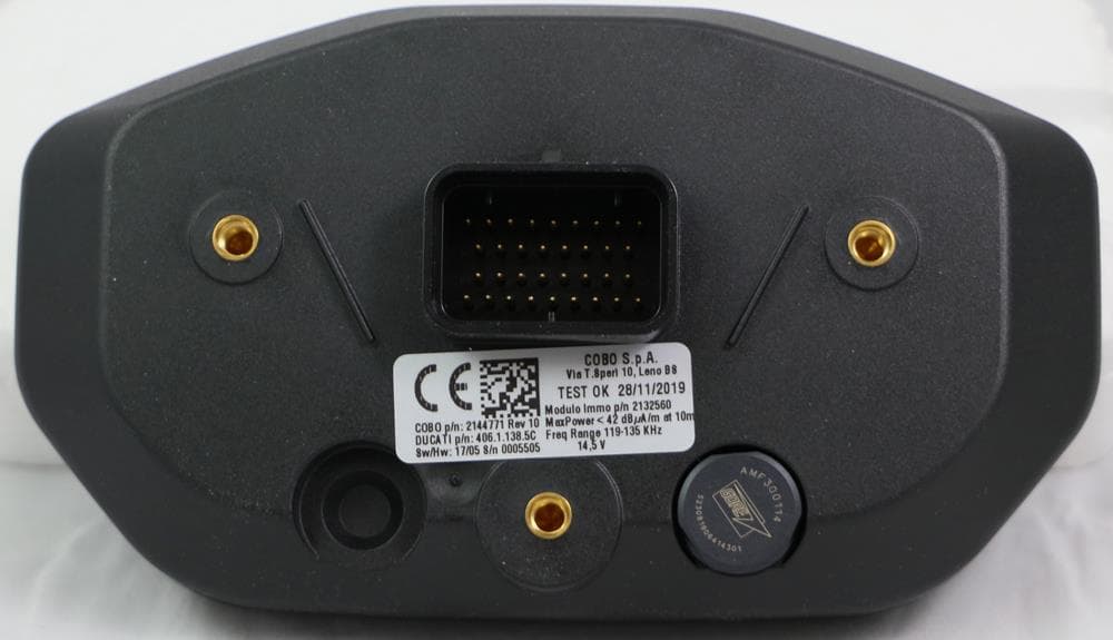RFID Dashboard - FCC ID 2AVOV-04610184 - C.O.B.O. Spa