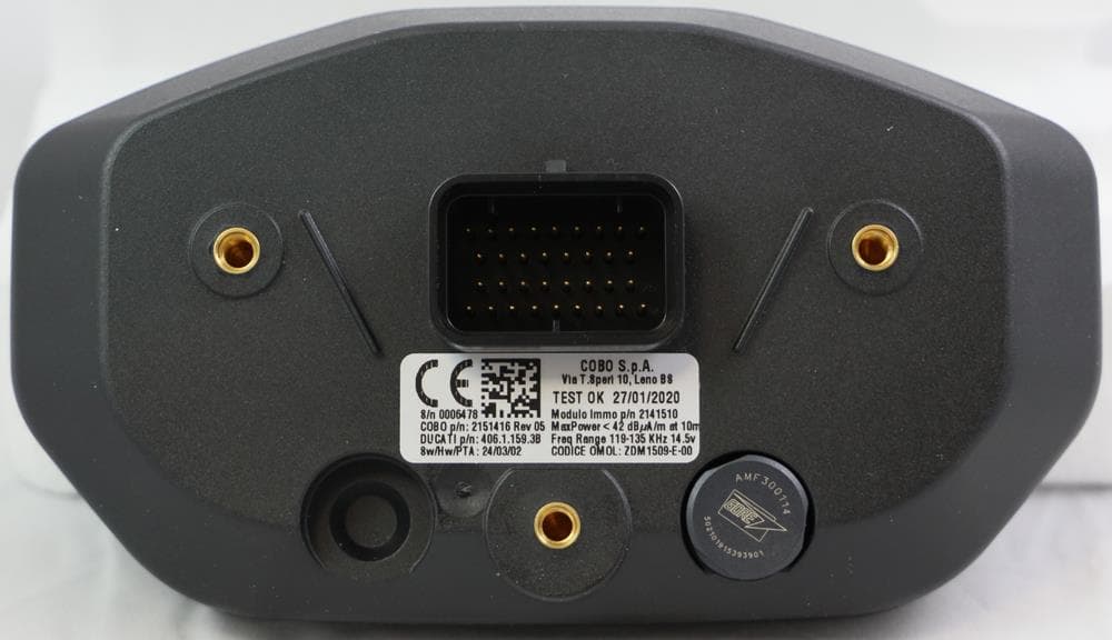 RFID Dashboard - FCC ID 2AVOV-04610242 - C.O.B.O. Spa