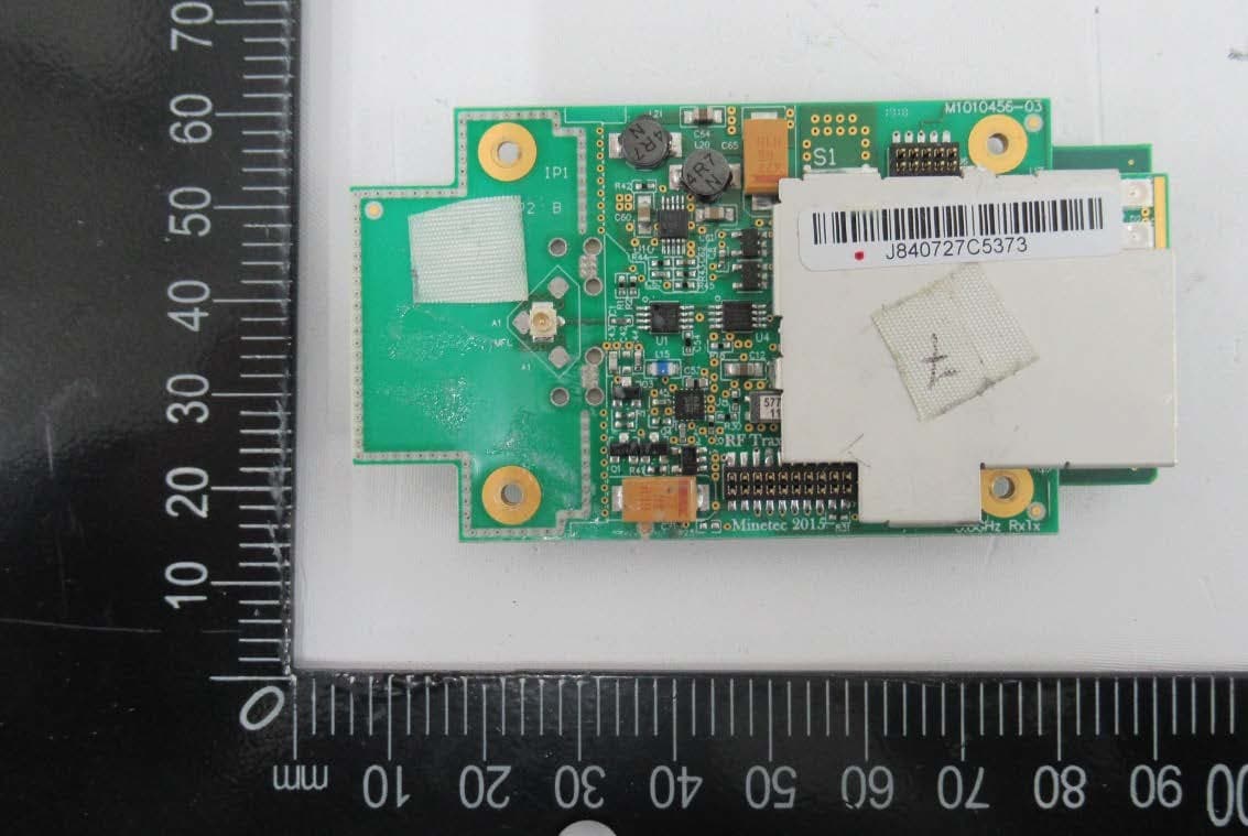 Data comms & tracking device using WASP technology - FCC ID 2AVQP-M1011050 - Caterpillar Inc. (2)