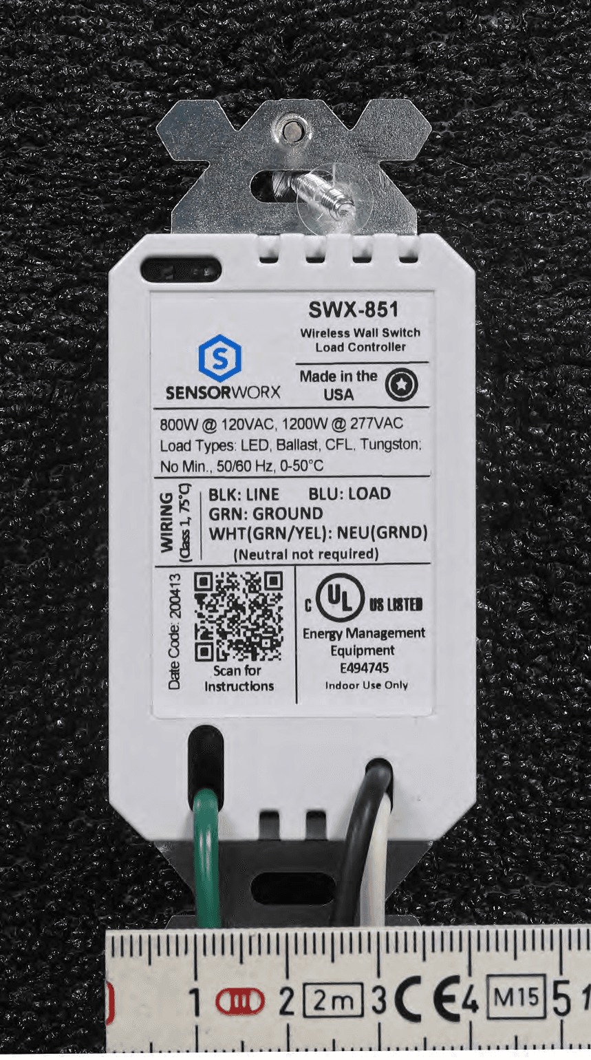 Wireless line powered and battery powered wall switch - FCC ID 2AVRY-SWX0001 - BLP Technologies, Inc. (5)