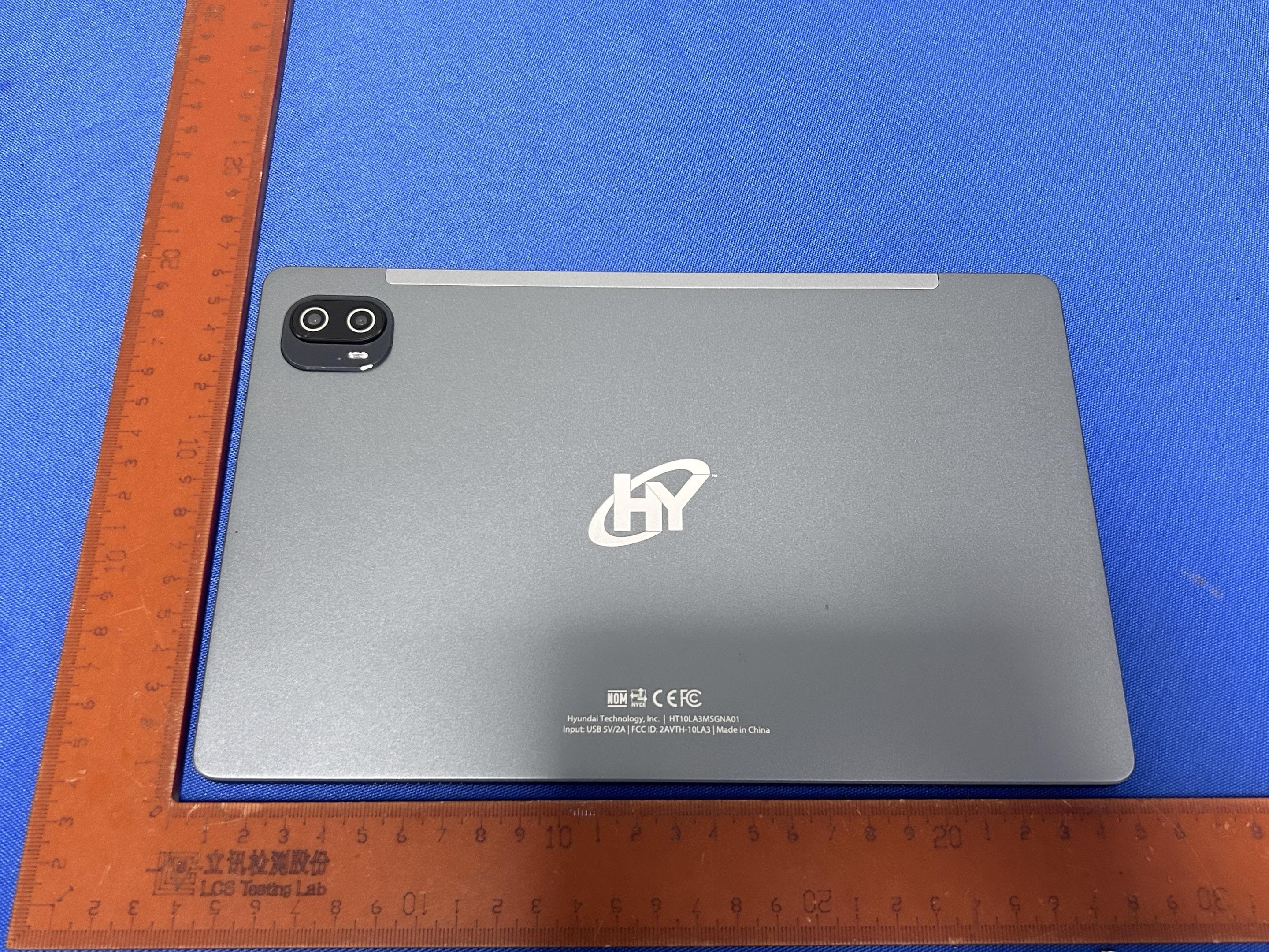 Tablet - FCC ID 2AVTH-10LA3 - Hyundai Technology Group, Inc.