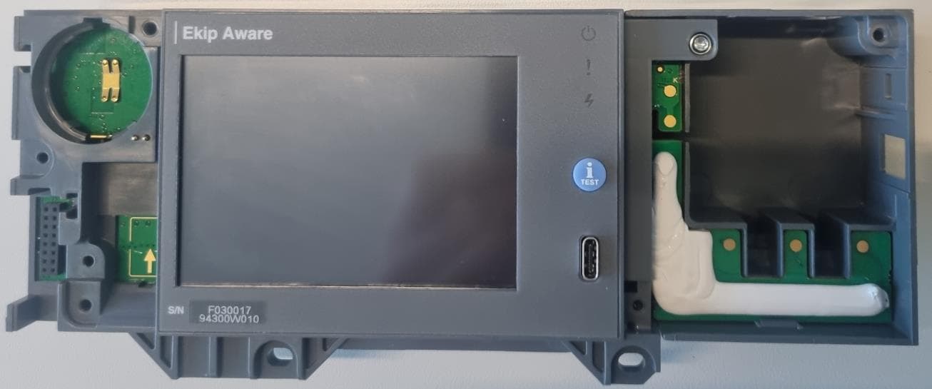 Low voltage circuit breaker for industrial application - electronic trip unit equipped on EMAX3 circuit breakers - FCC ID 2AW2L-EKIPAWARE - ABB SpA - SACE Division (2)
