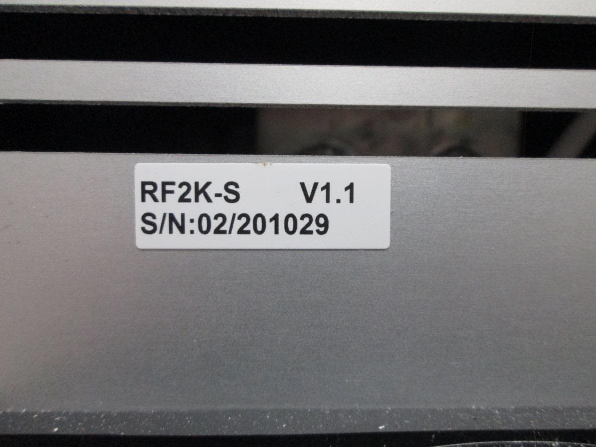 RF2K-S Power Amplifier for HAM Radio - FCC ID 2AW84RF2K-S - RF-Kit (2)