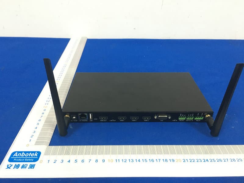 Multi-format 4K Switcher cum Scaler with built-in Wireless Presentation System - FCC ID 2AW9A-TS-100 - Aurora Multimedia Corp, USA (4)