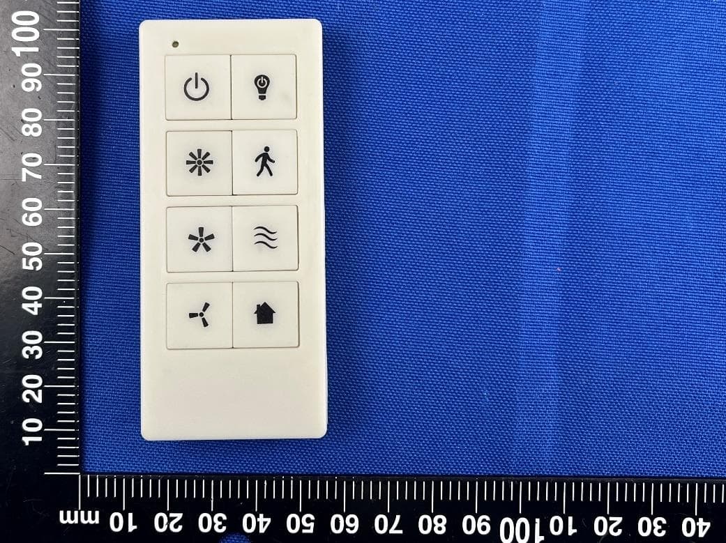 Fan remote control - FCC ID 2AWB7-RT68A - Zhongshan Hefeng Electronics Co., Ltd.