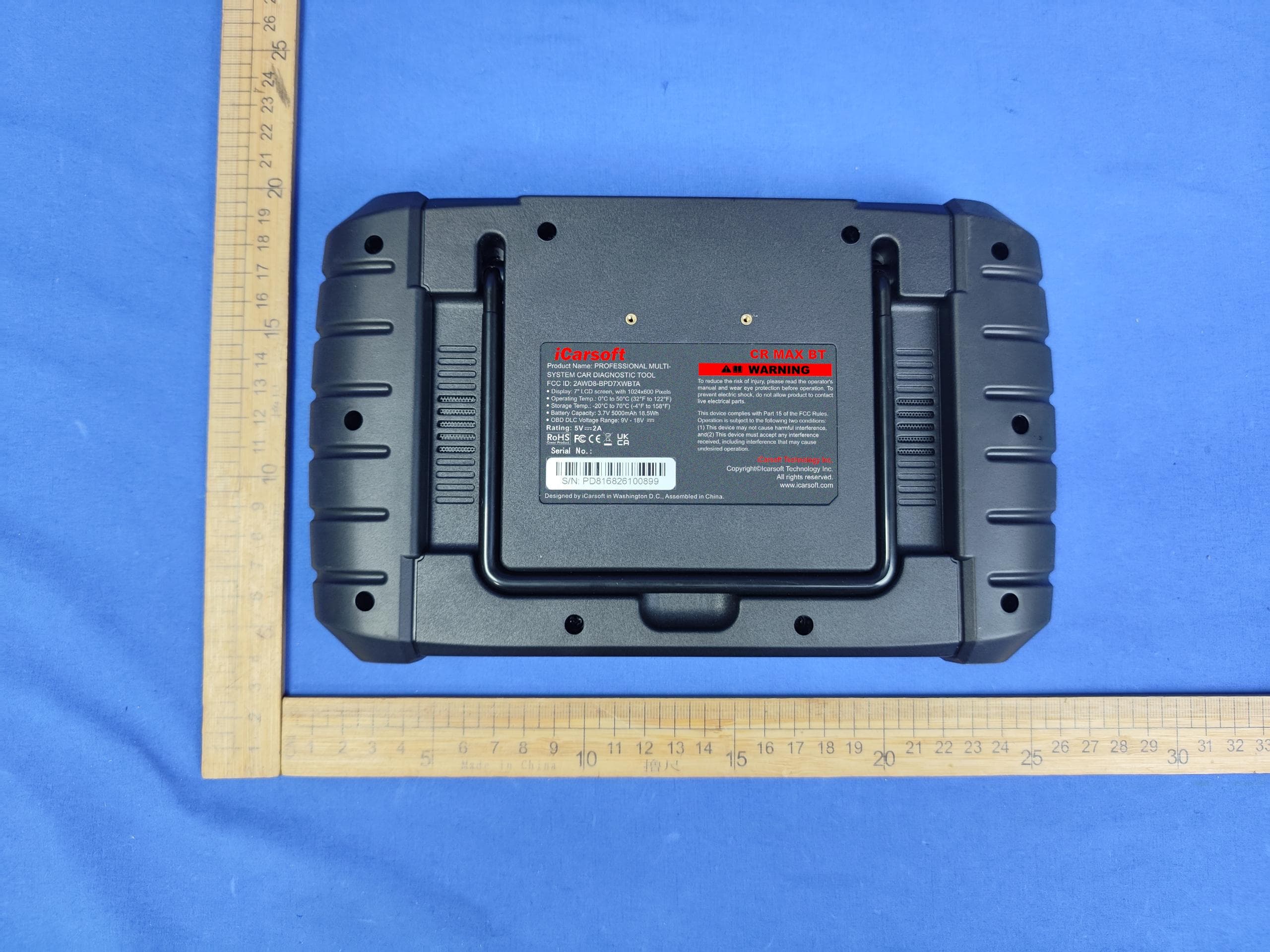 PROFESSIONAL MULTI-SYSTEM CAR DIAGNOSTIC TOOL - FCC ID 2AWD8-BPD7XWBTA - Icarsoft Technology Inc. (3)