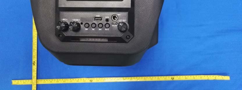 MEGABASS LED JOBSITE SPEAKER - FCC ID 2AWFB7485 - SHENZHEN BWAY TECH CO.,LTD