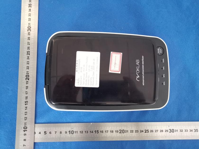 Sterilizer with Wireless Charger - FCC ID 2AWGY-UV-01 - Shenzhen Qianhai Albert Network Technology  Co.,Ltd.