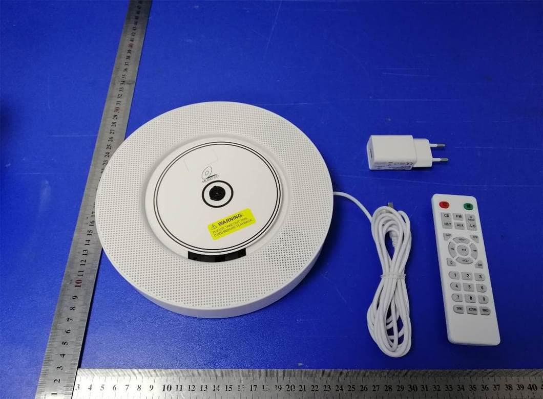 Wall Mountable Bluetooth CD Player - FCC ID 2AWHBYR-Q100 - Shenzhen yirui youpin technology co. LTD