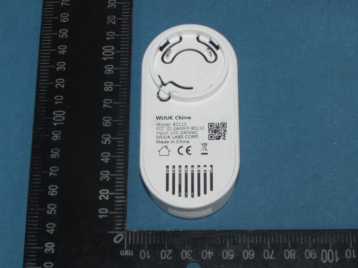 WUUK Chime - FCC ID 2AWHY-B0110 - WUUK LABS CORP. (2)