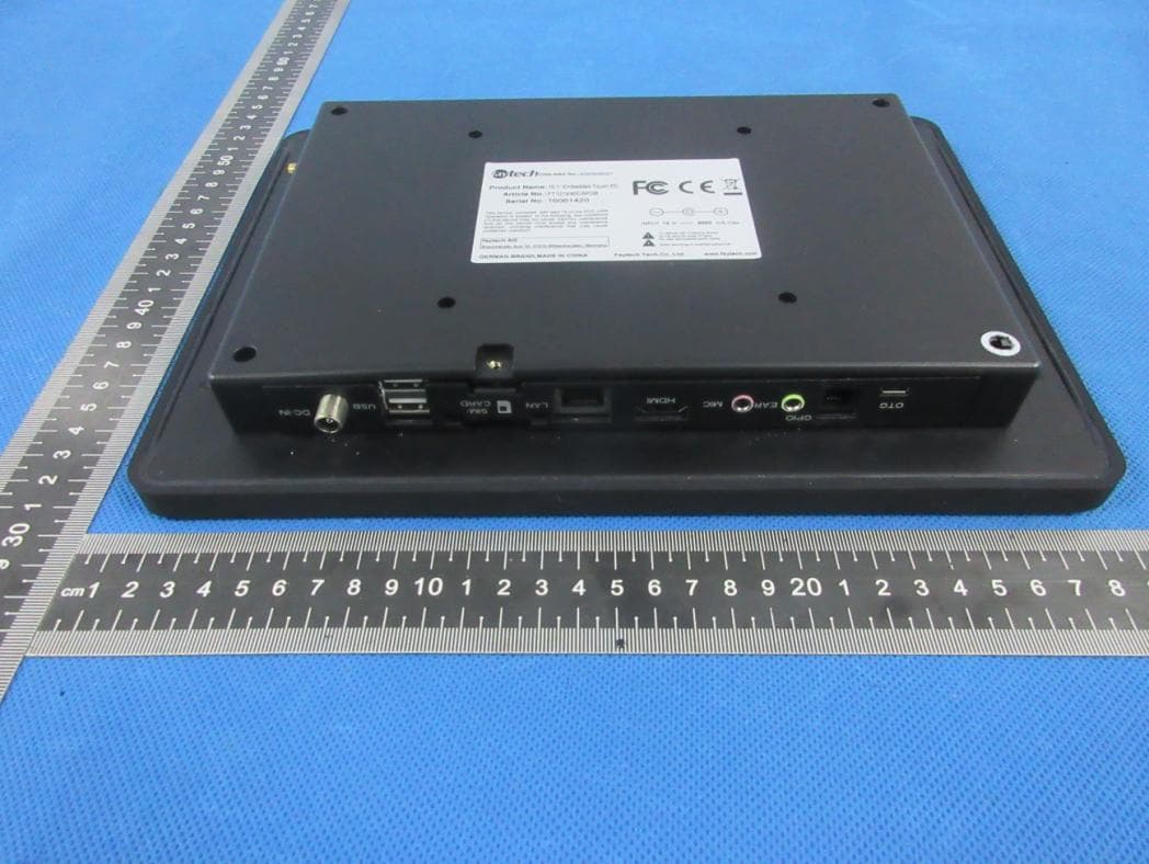 10.1 Inch Embedded Touch PC - FCC ID 2AWNGFT101V40 - Faytech Tech.Co., Ltd. (3)