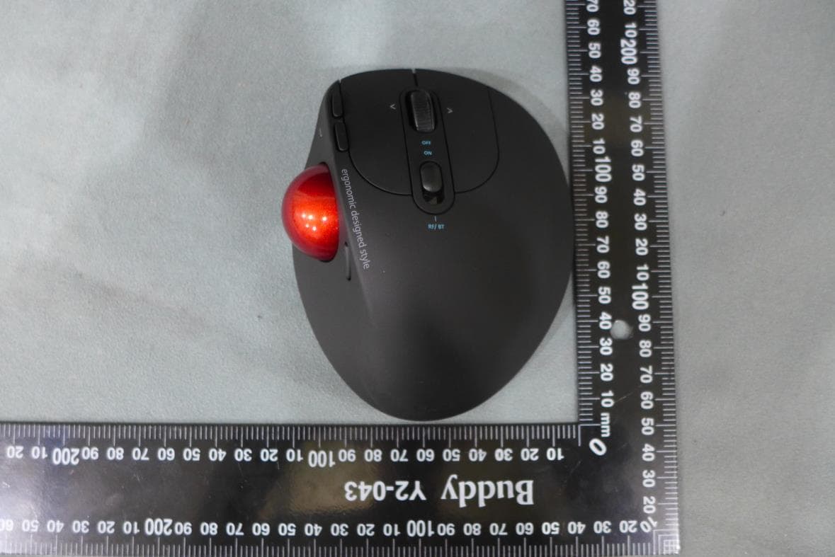 Wireless Trackball Mouse - FCC ID 2AWVKH11BTG - Tesoro Technology USA Inc. (2)