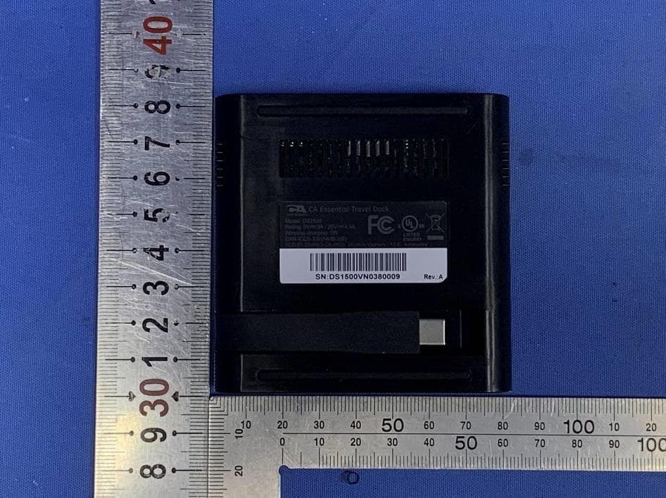 CA Essential Micro Docking Station - FCC ID 2AWXQ-CA-1500 - Luxshare Precision Industry (Chuzhou) Co., Ltd.