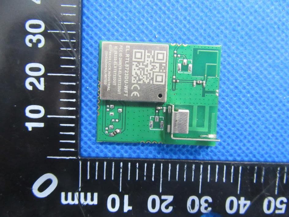 WLAN 11b/g/n 1T1R + Bluetooth 4.2 module - FCC ID 2AWY6-ELRT8723DUT - EXPRESS LUCK INDUSTRIAL (SHENZHEN) LIMITED (3)