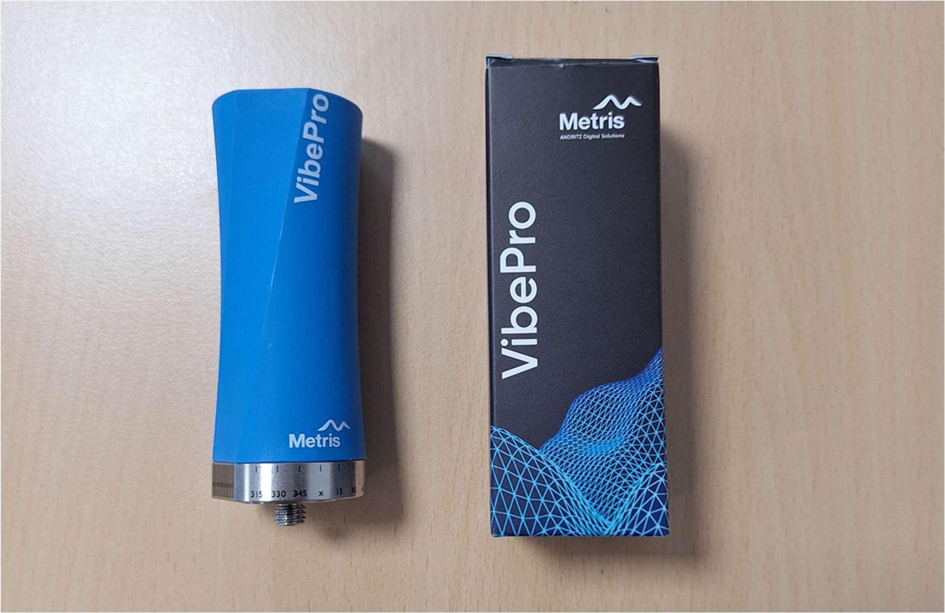 Wireles BLE Condition Monitoring Sensor recording vibration and temperature - FCC ID 2AX58METRISVIBEPRO - Andritz AG (2)