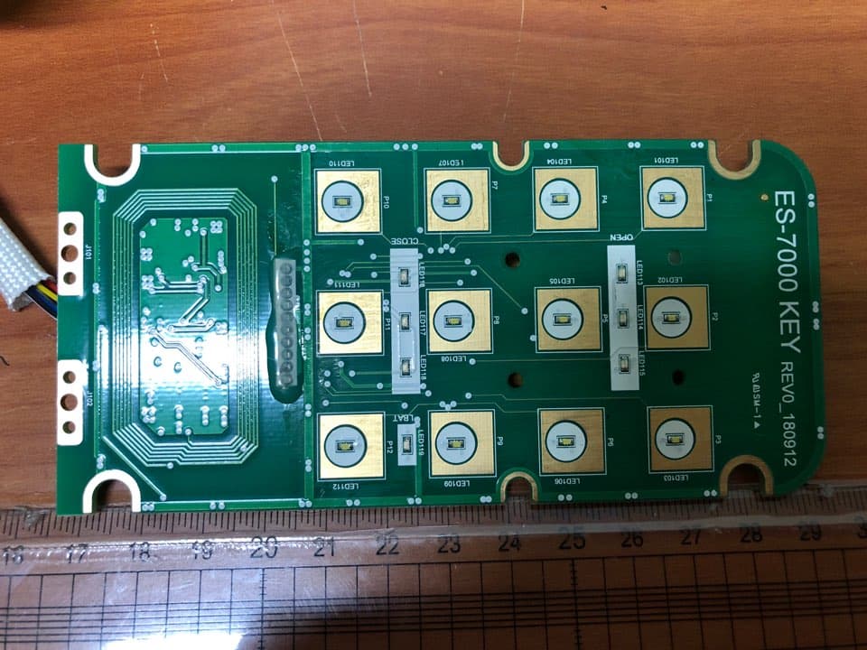 Digital Door Lock - FCC ID 2AXFW-ES-7000K - EPIC SYSTEMS CO., LTD.