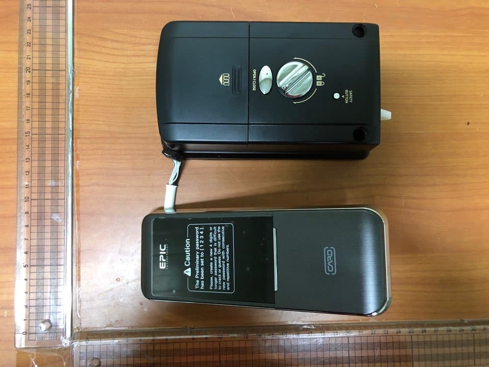 Digital Door Lock - FCC ID 2AXFW-TRIPLEX3WAY - EPIC SYSTEMS CO., LTD. (3)