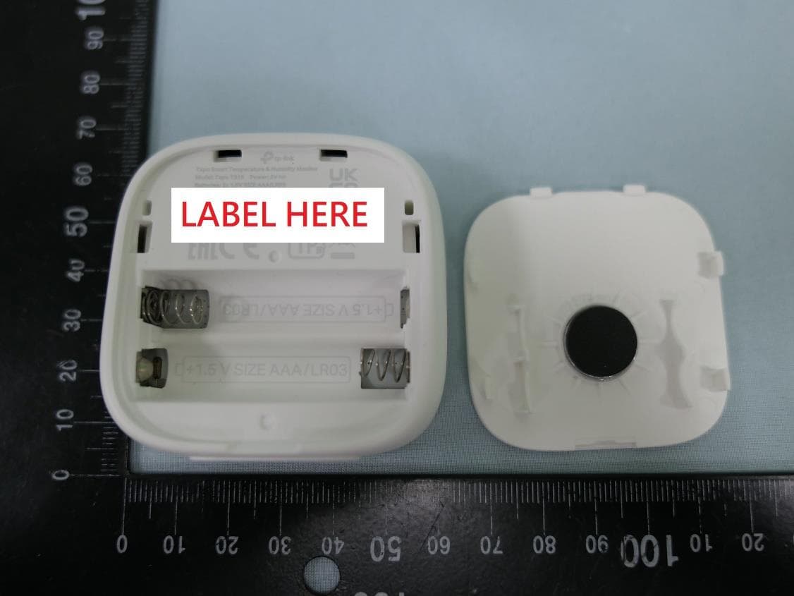 Tapo Smart Temperature / Humidity Monitor - FCC ID 2AXJ4T315 - TP-Link Corporation Limited