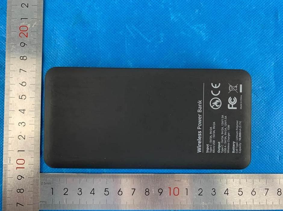 Wireless Charging Power Bank - FCC ID 2AXMQ-PBD100W2 - Shenzhen iSonteck Co., Ltd.