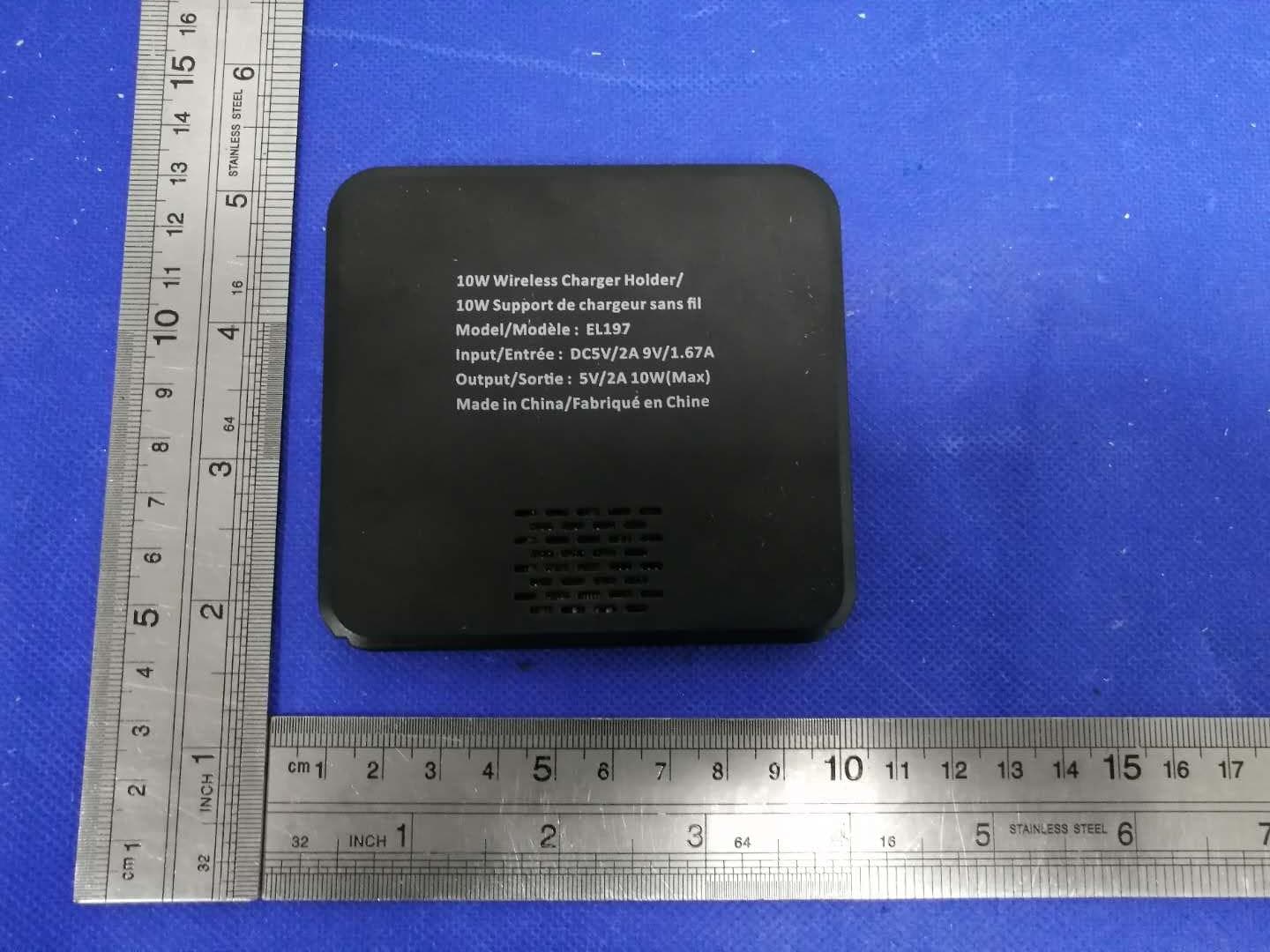 10W Wireless Charger Holder - FCC ID 2AXR6-EL197 - STARLINE USA INC (3)