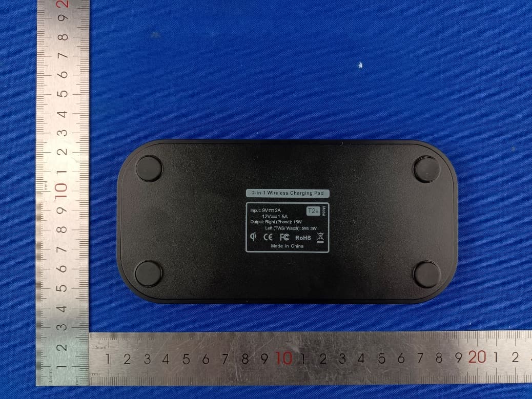 2-in-1 Wireless Charging Pad - FCC ID 2AXY5-T2SPRO - Shenzhen Yifeng Intelligent Technology Co., Ltd.