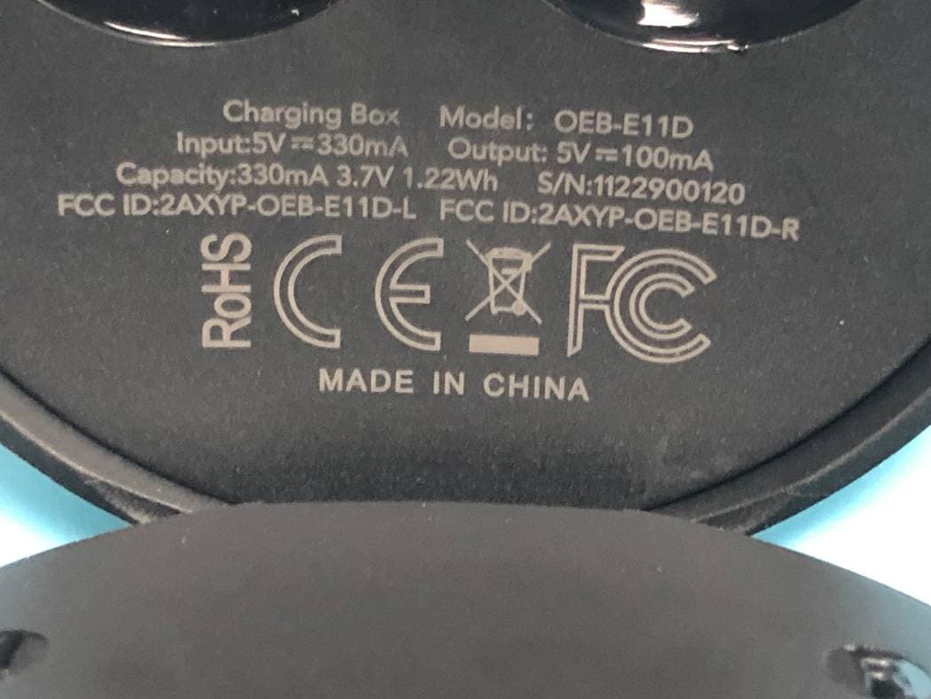 True Wireless Stero Earbuds - FCC ID 2AXYP-OEB-E11D-R - ORAIMO TECHNOLOGY LIMITED (4)