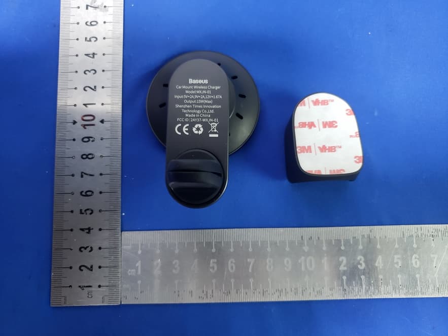 Baseus Big Energy Car Mount Wireless Charger - FCC ID 2AY37-WXJN-01 - Shenzhen Times Innovation Technology Co., Ltd (4)