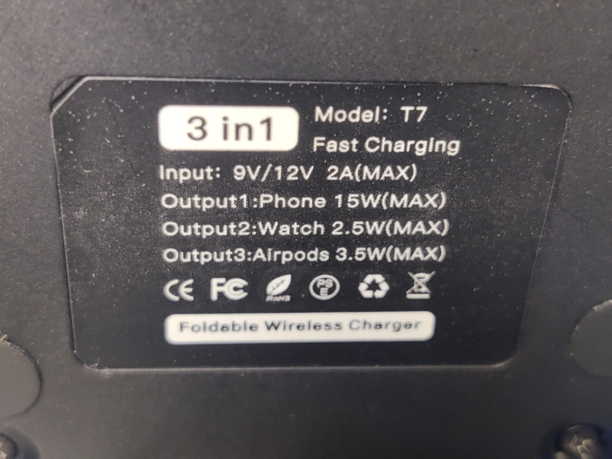 Foldable Wireless Charger - FCC ID 2AYA5-T7 - Shenzhen ICHECKEY Technology Co.,Ltd. (2)