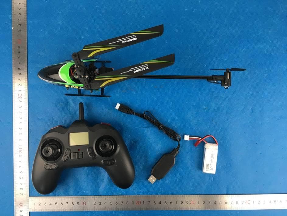 F03 4channel flybarless R/C helicopter - FCC ID 2AYCZ-F03 - Shenzhen Yuxiang Zhixun Technology Co., Ltd (3)